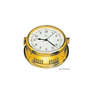 Horloge quartz radiosecteurs Barigo Star lait.chr. Laiton 180 mm