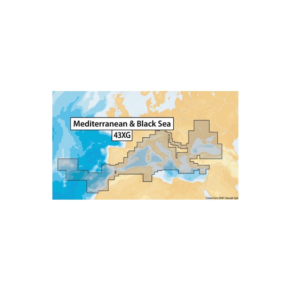 Navionics XL9-43XG nautical chart
