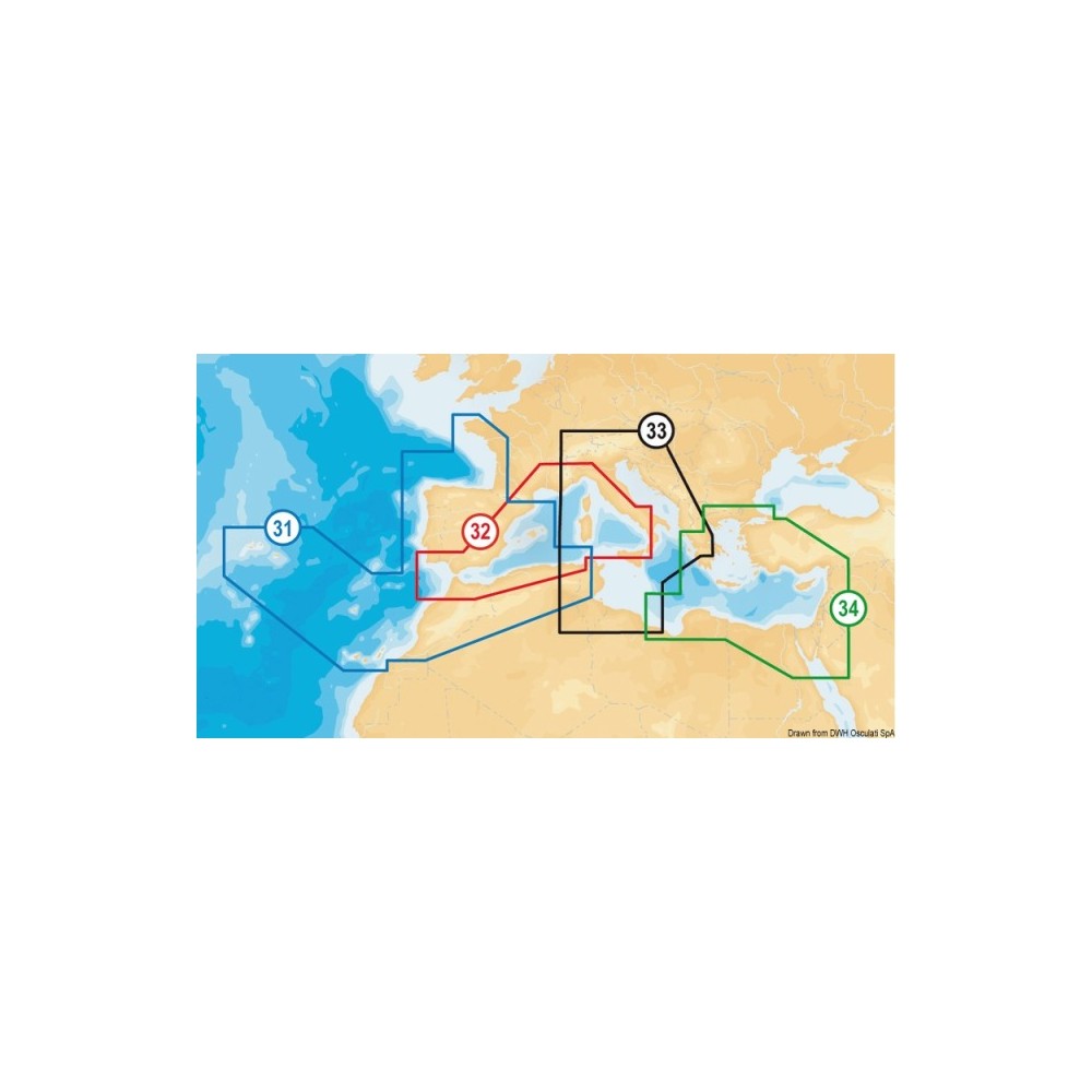 Navionics Platinum SD/Micro SD XL3 nautical chart