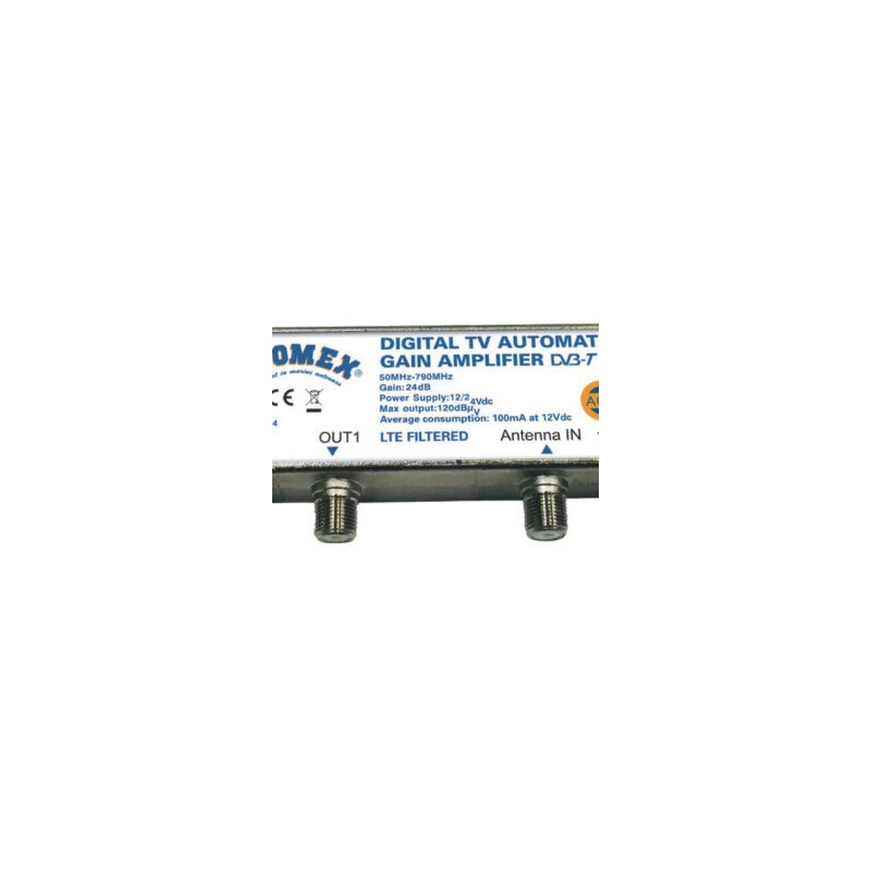 Amplificateur avec contrôle automatique AGC GLOMEX