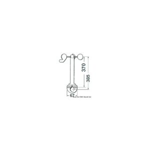 Raymarine Wind Z195 transducer