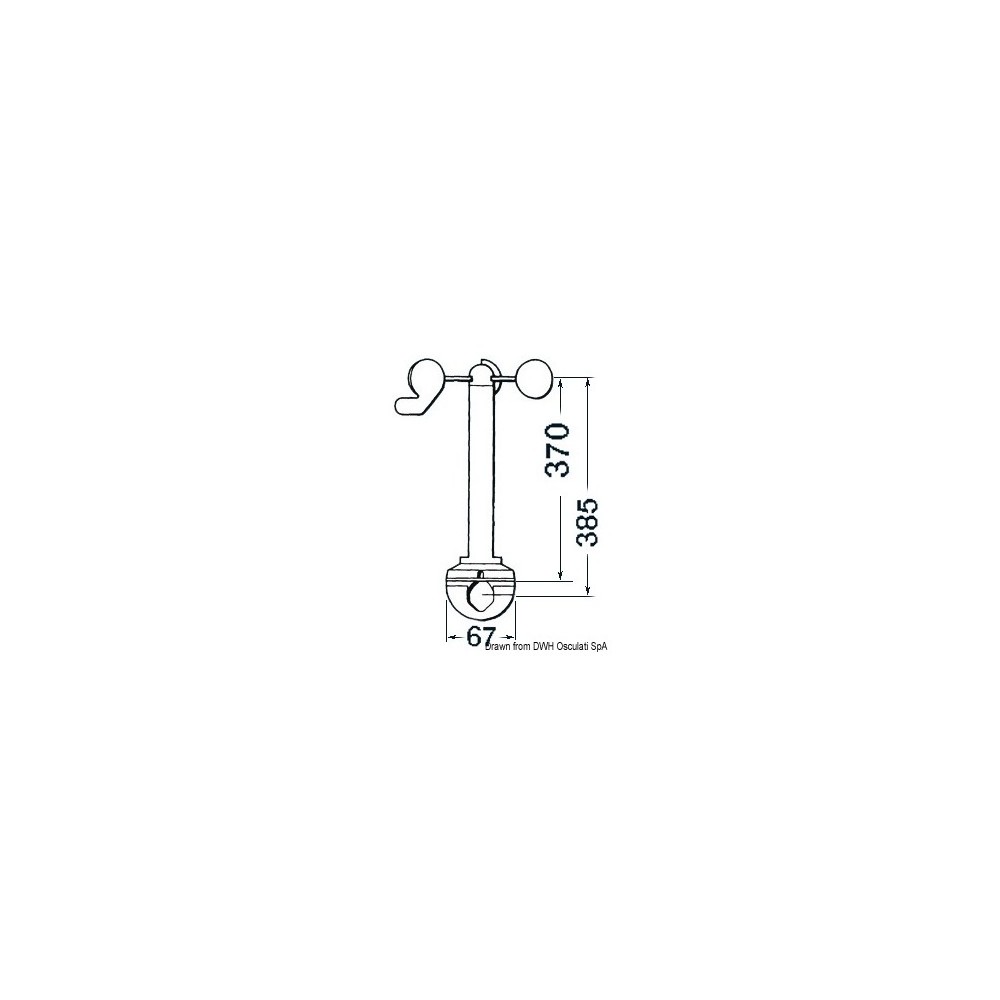 Raymarine Wind Z195 transducer