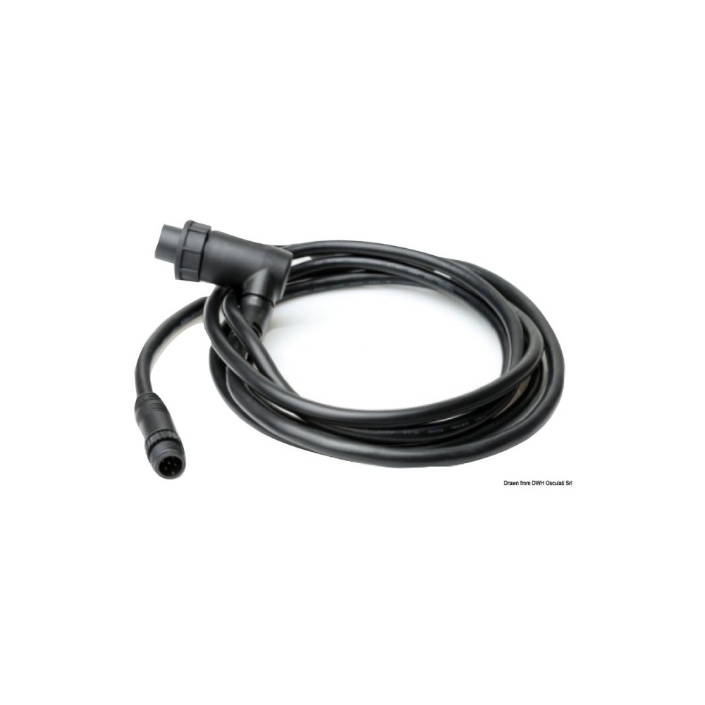 90° power supply cable
