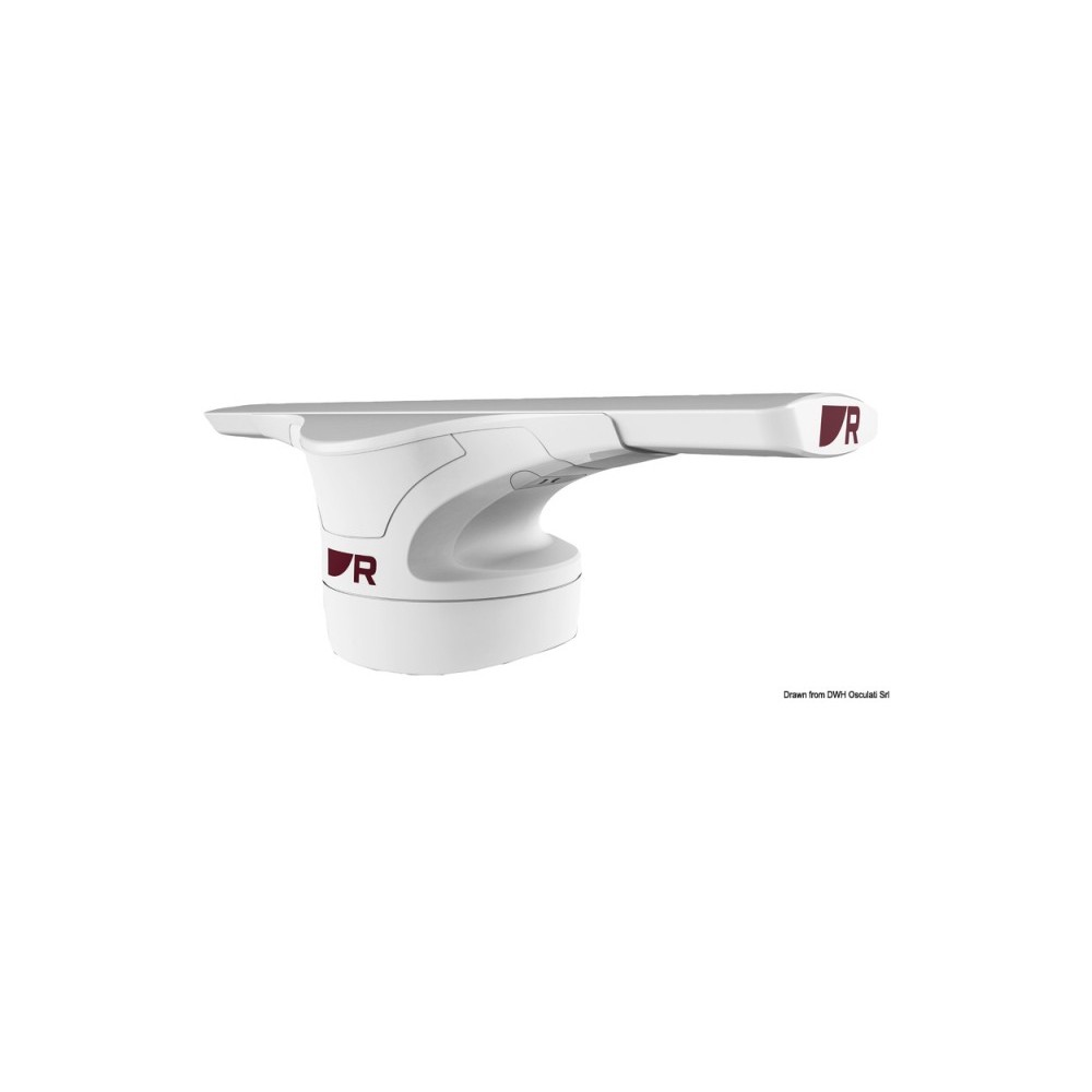 Cyclone 55W 3-foot open-array radar 15m-cable
