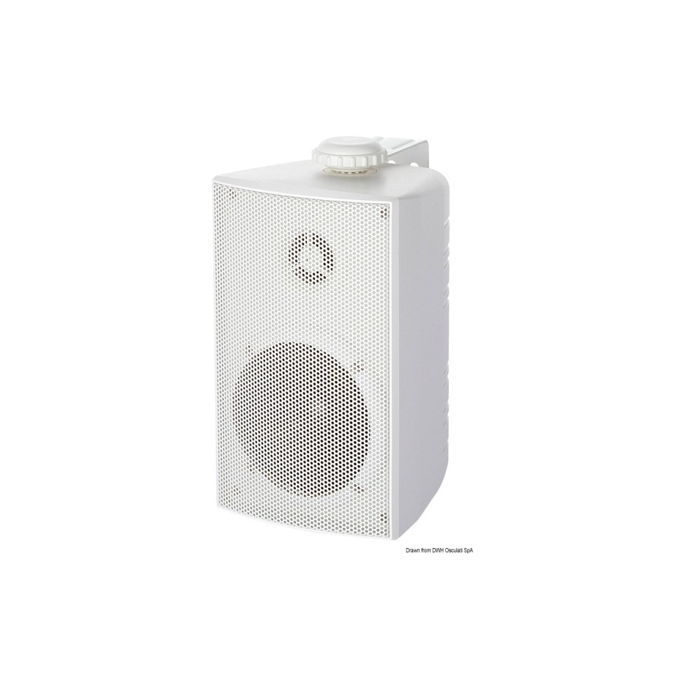 Cabinet stereo 2-way speakers