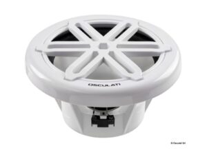 Subwoofer 8" blanc - imperméable - résistant UV