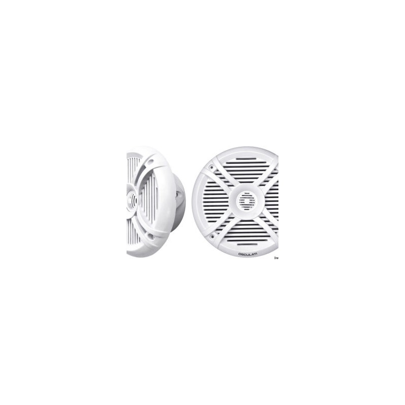 Hautparleurs 2 voies LED-RGB programm. 6,5 noir