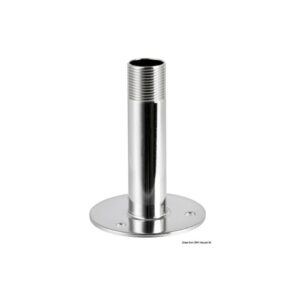 Round base for antennas AISI316 106 mm