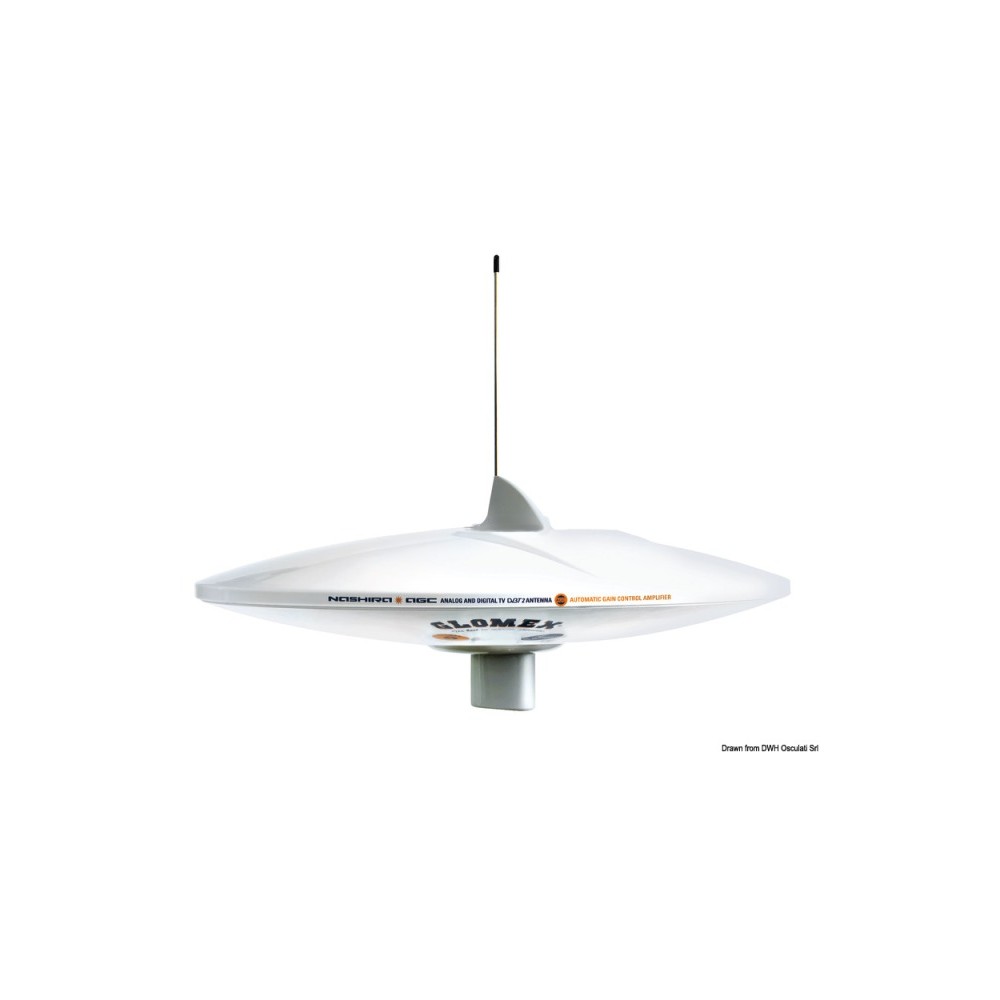 Antenne TV Glomex DVB-72 Mizar AGC noire – Image 3
