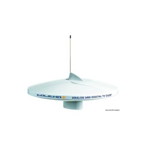 GLOMEX Talitha AGC/DAB AM-FM TV antenna white