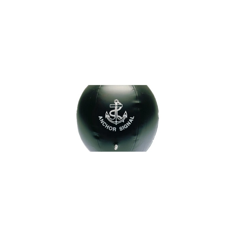 Ballon de mouillage noir gonflable
