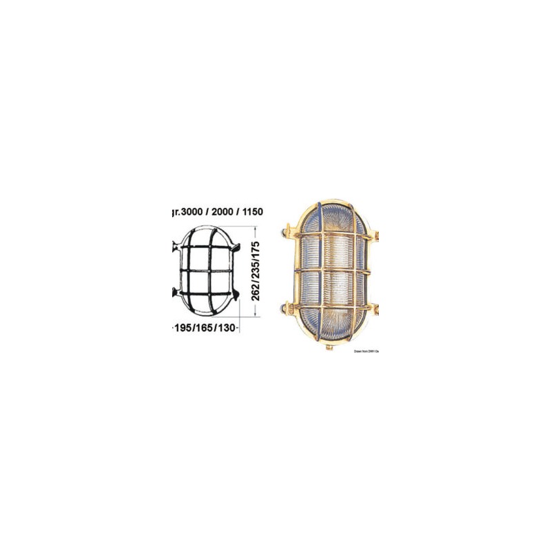 Applique tortue ovale 165x235 mm