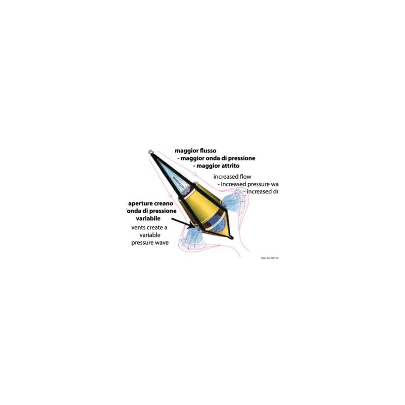 Ancre flottante Bicone GP 24l