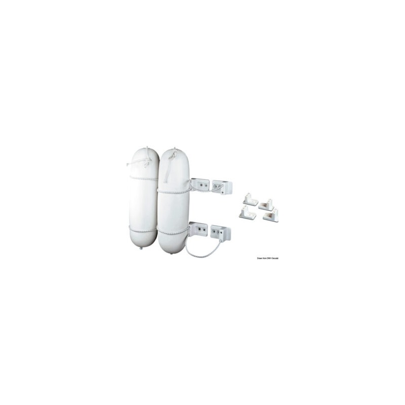 Kit 4 étriers nylon pare-battage
