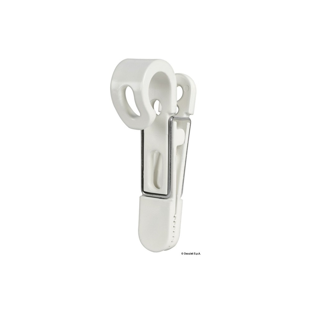 Clip fixation mur 22/28 mm