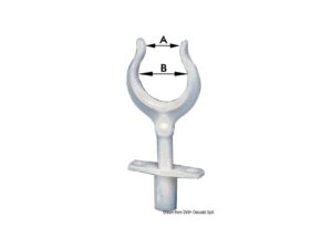 Dame de nage nylon 15x34 mm