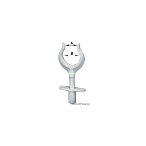 Dame de nage nylon 15x34 mm