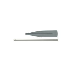 Aviron démontable télescopique avec gaffe 132 cm