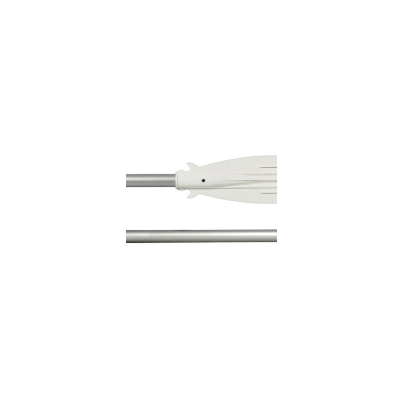 Aviron aluminium anodisé/plastique 190 cm Aluminium