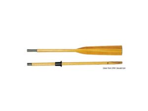 Aviron hêtre séparé en deux 250 cm