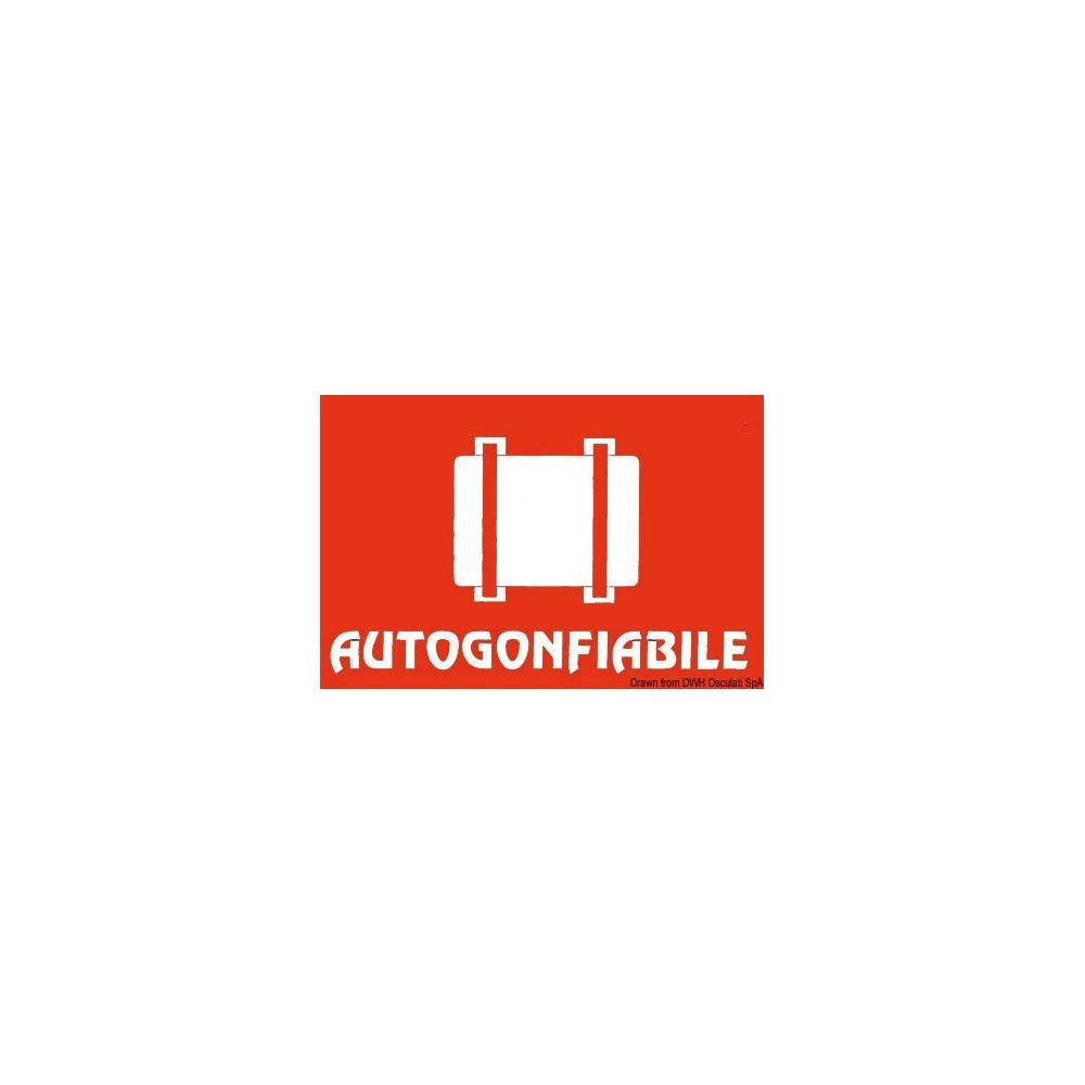 Autocollant réglementaire CE survie