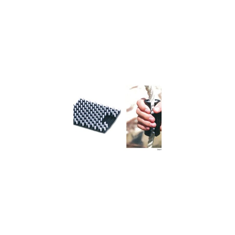 Brosse pour nettoyage tuyaux et cordage