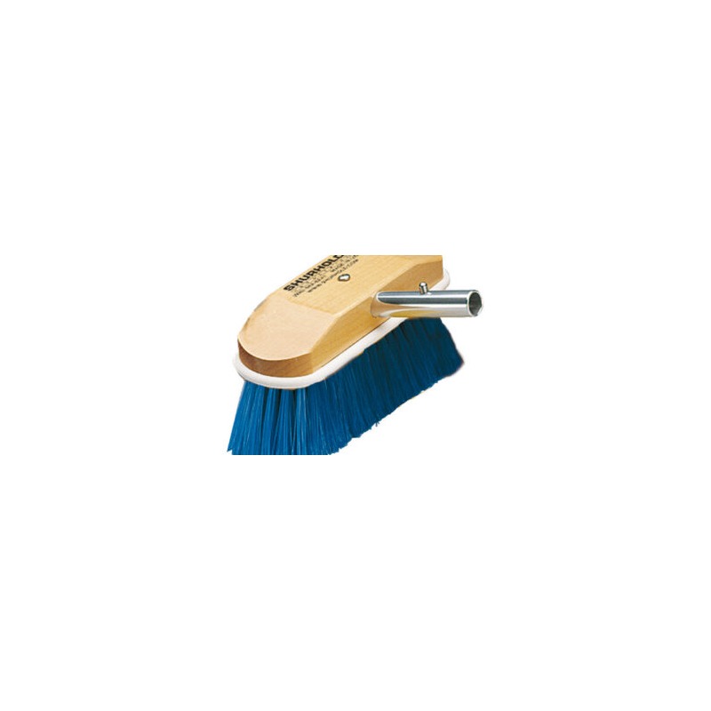 Brosse 8" fibres souples bleu