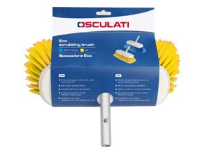Balais-Brosse Osculati Eco moyenne jaune 195x85mm pour bateau