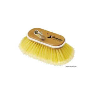 Brosse 6" fibre souples jaunes