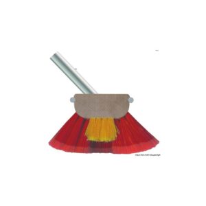 Brosse 10" souple+moyenne rouge fibres