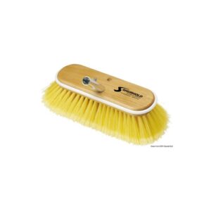 Brosse 10" fibres souples jaunes