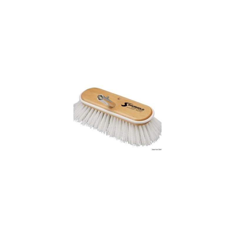 Brosse 10" fibres dures blanches
