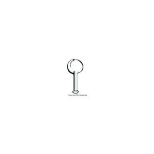 Pivot inox sans anneau 6mm x 25mm
