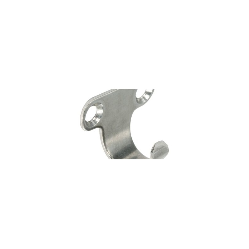 Crochet inox pour tuyaux 40/70 mm