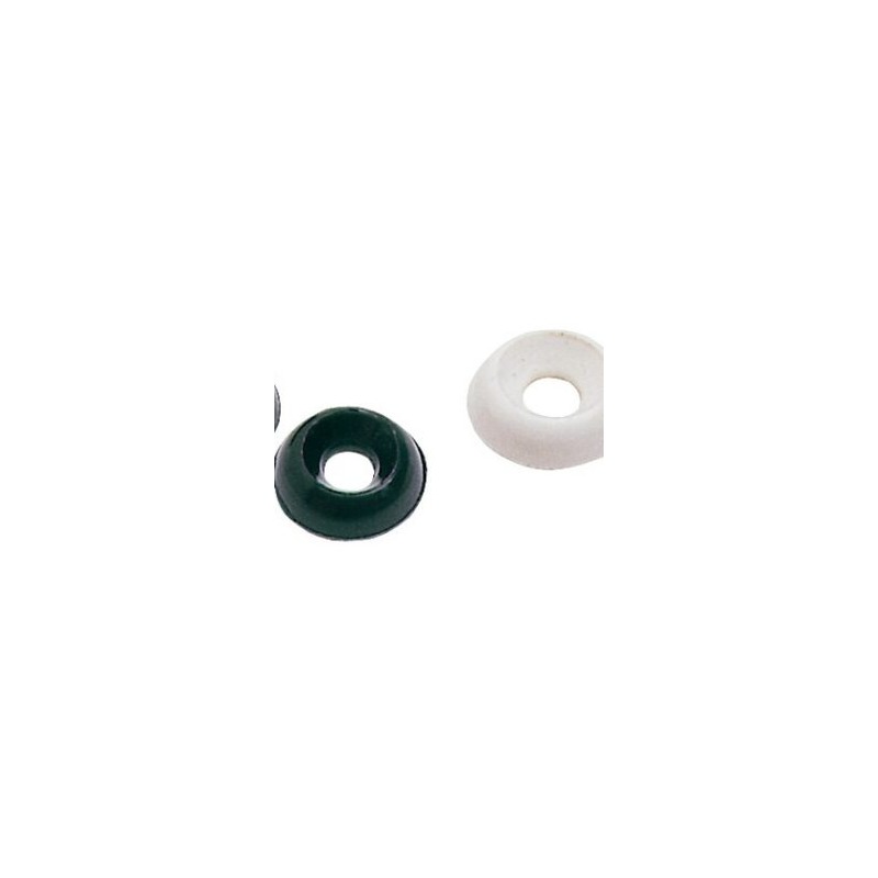 Rondelle cuvette bombée laiton chromé 4 mm