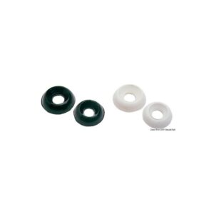 Rondelle cuvette bombée laiton chromé 4 mm