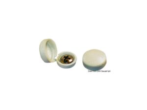 Rondelle cuvette bombée Shore Cap marine inox Blanc