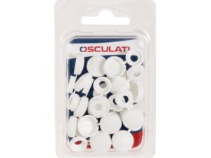 Rondelles cache-vis Shure Caps blancs (blister 20 pcs)