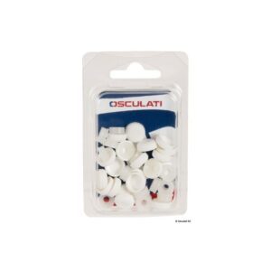 Cache-vis 3,5/4,2 mm blanc (blister 20 pcs)
