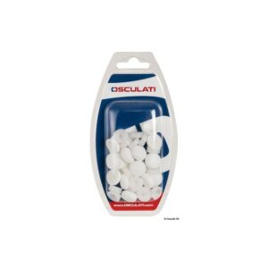 Cache-vis 4,8/6,0 mm blanc (blister 20 pcs)