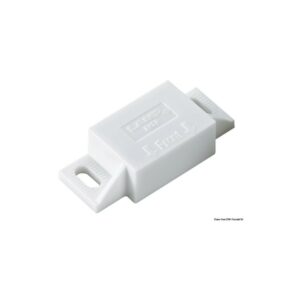 Fermeture magnétique angulaire blanc