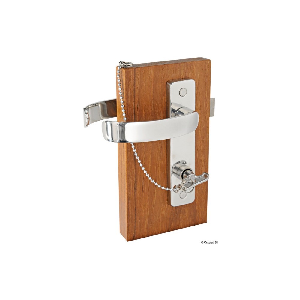 Serrure pour WC et cabines droite interne, gauche externe – Image 4