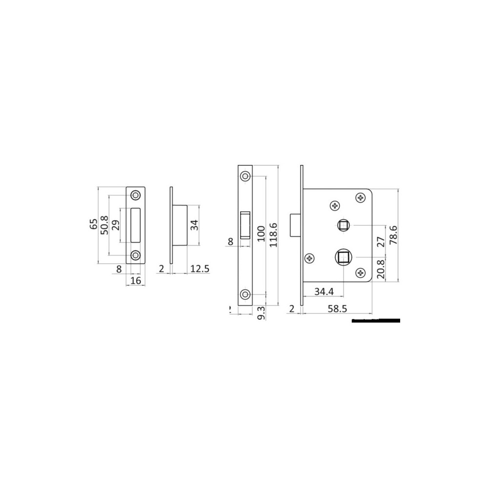 Serrure magnétique simple – Image 2