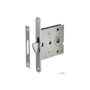 Serrure encastrée p. portes coulissantes