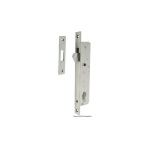 Serrure inox portes coulissantes