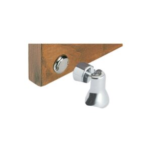 Bloque-porte magnétique laiton chromé