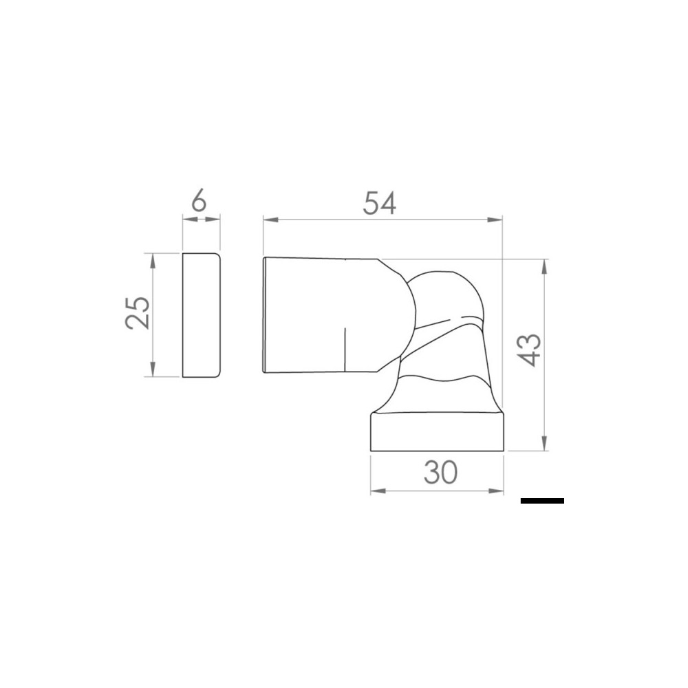 Bloque-porte magnétique AISI 316 poli miroir – Image 3