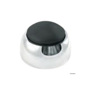 Butoir de porte Ø 40 mm en laiton chromé