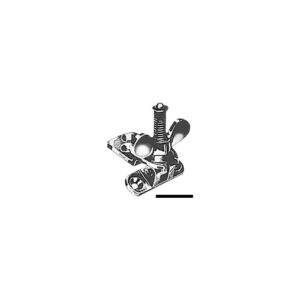 Bloque hublot laiton chromé