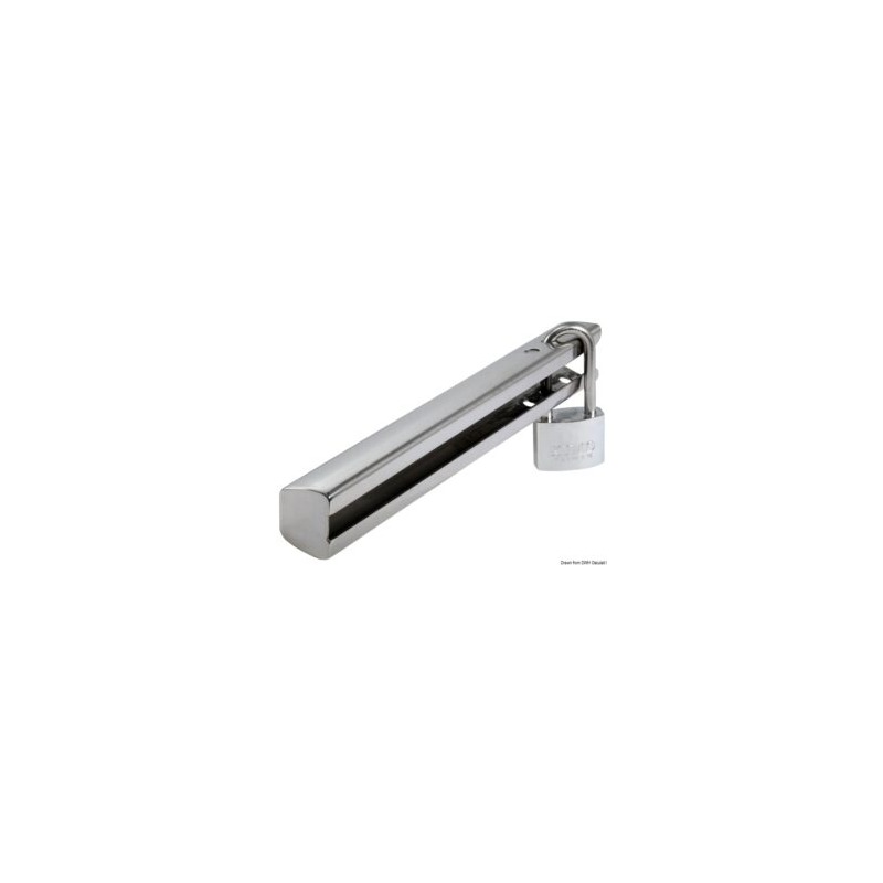 Dispositif antivol inox moteurs hors-bord 230 mm